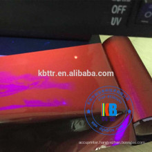 UV light invisible UV ribbon for security hologram plastic label printing